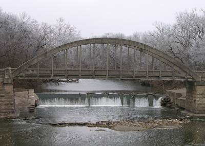 Soden's Dam Falls, Emporia Kansas