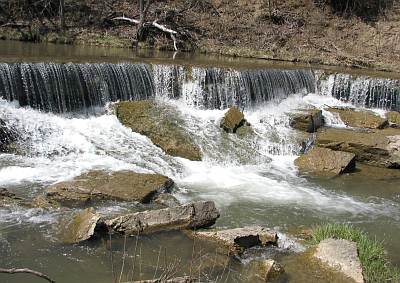 Deep Creek Waterfall at Pillsbury Crossing