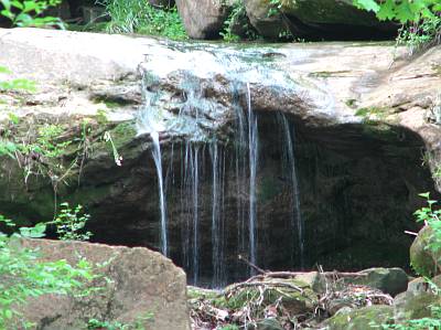 Hollow Waterfall - Sedan, Kansas