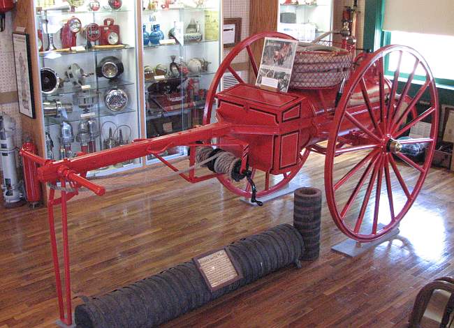 19th Century handdrawn chemical extinguisher