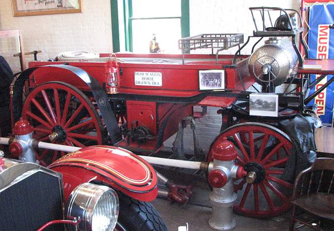 1909 horsedrawn chemical and hose wagon