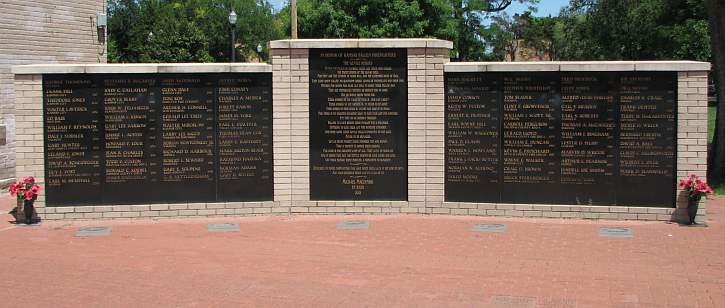 Kansas firefighters memorial wall of honor