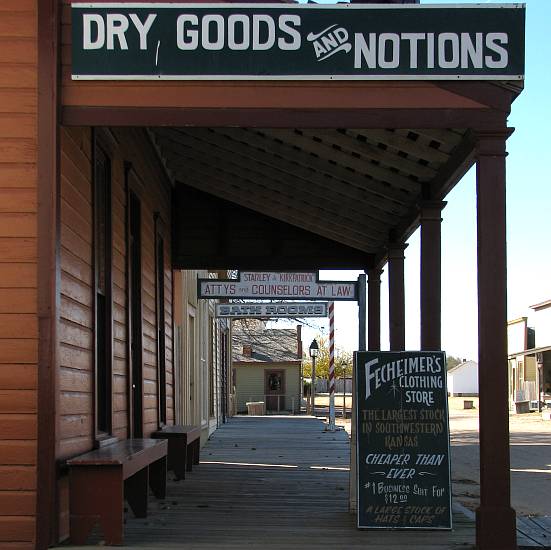 Old Cowtown shops and businesses