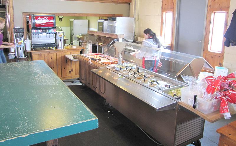 BBQ buffet at B and C Barbeque Restaurant