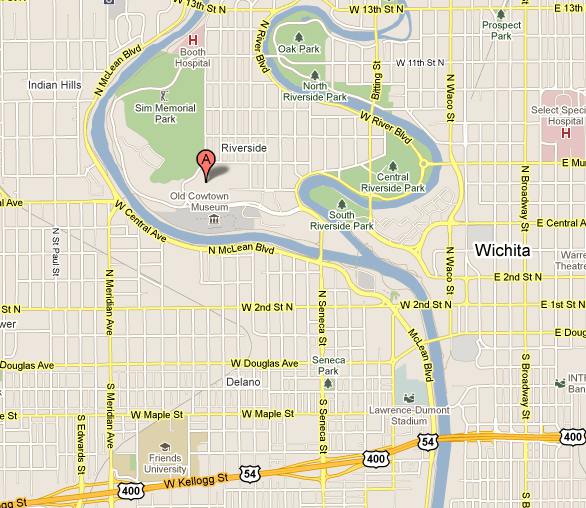 Botanica Gardens Map - Wichita, Kansas