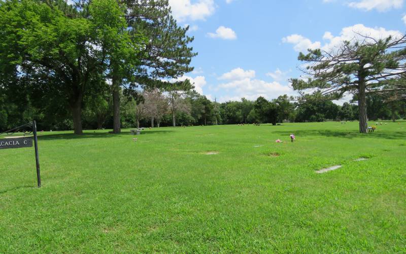 Dr. Jacob William Dunham and Mary Ann Kearney Dunham burial