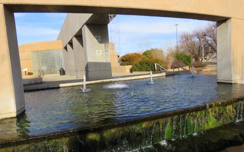 Fountains at the Wichia WATER Center